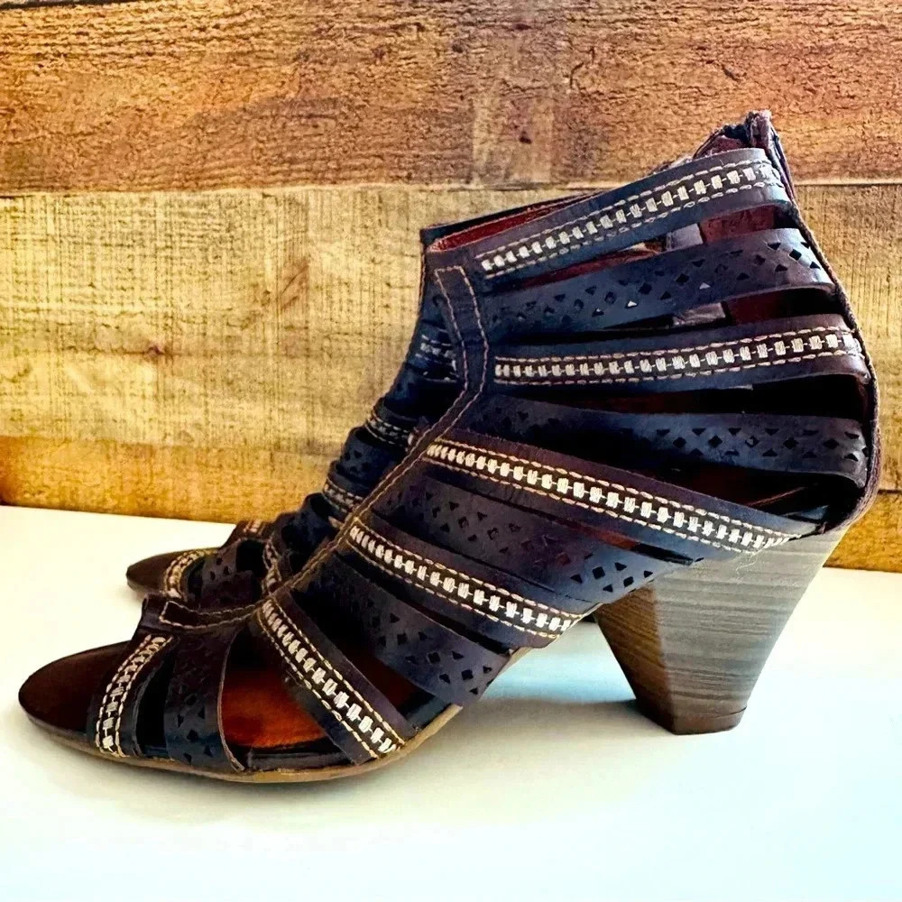 Pikolinos Java Gladiator Heeled Sandals - image 3